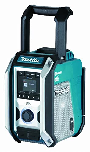 Makita DMR115 10.8V / 12V Max / 14.4V / 18V Li-ion CXT LXT DAB/DAB+ Job Site Radio with Bluetooth - Batteries and Charger Not Included